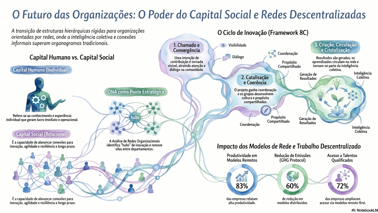 O Futuro da organizações - Capital Social e Redes Descentralizadas