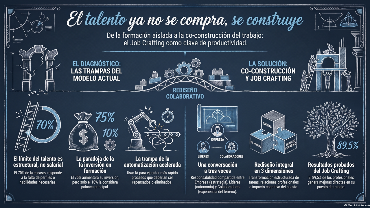 Construir talento no es acelerar lo que ya no funciona